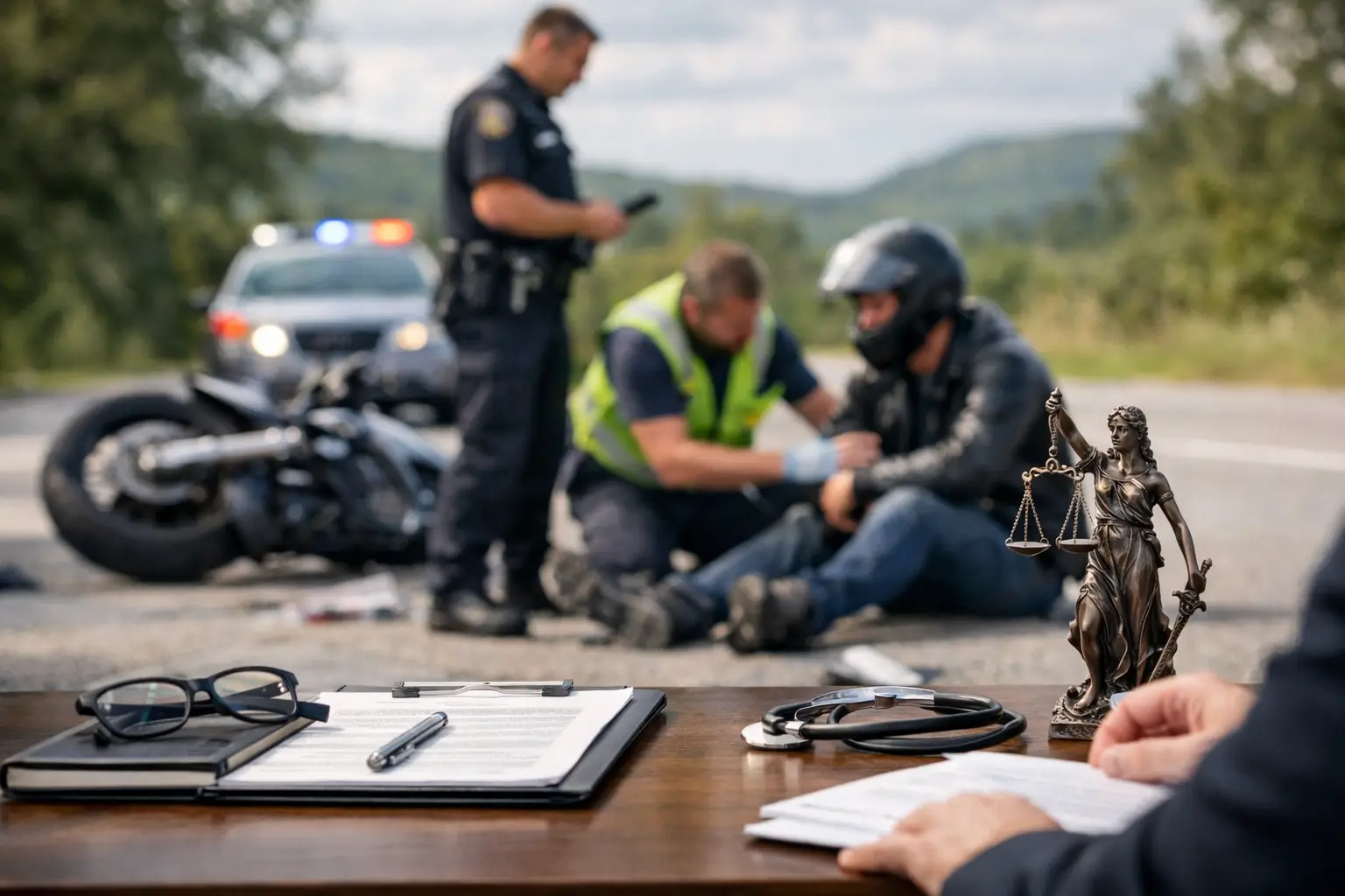 Motorcycle Accident Claim Process Pennsylvania