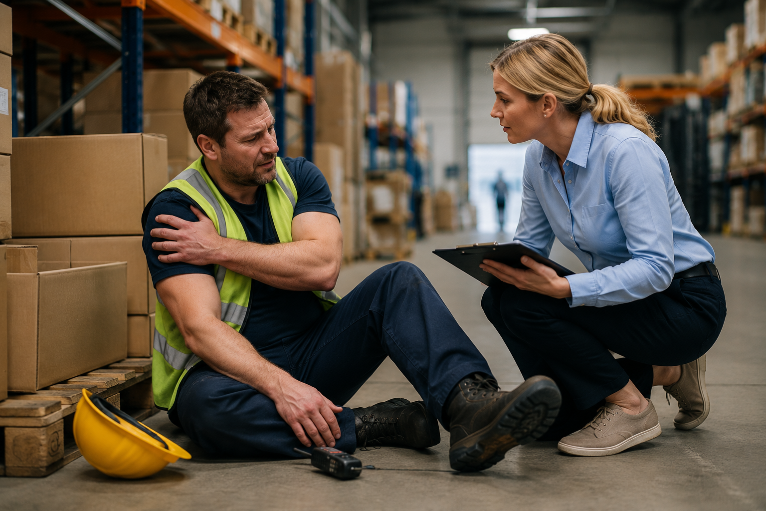 ChatGPT Image Jul 17, 2026, 12_59_44 AM Injured worker after a Pennsylvania workplace accident.