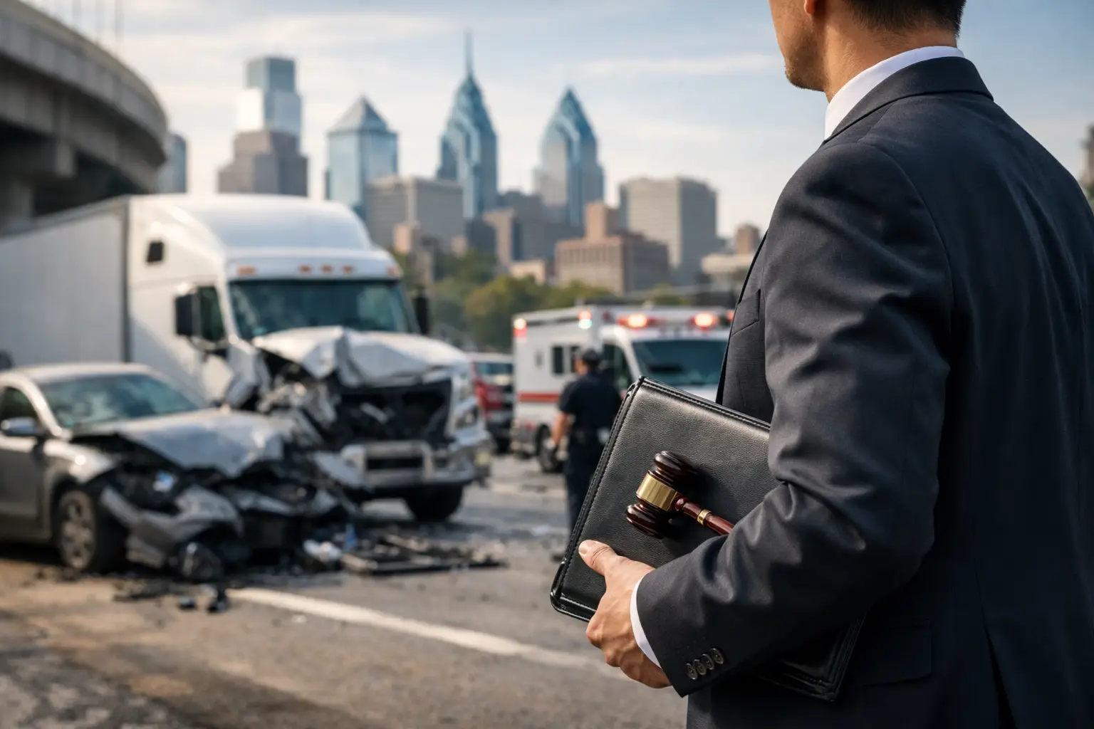 Truck Accident Attorney in Philadelphia After a Crash