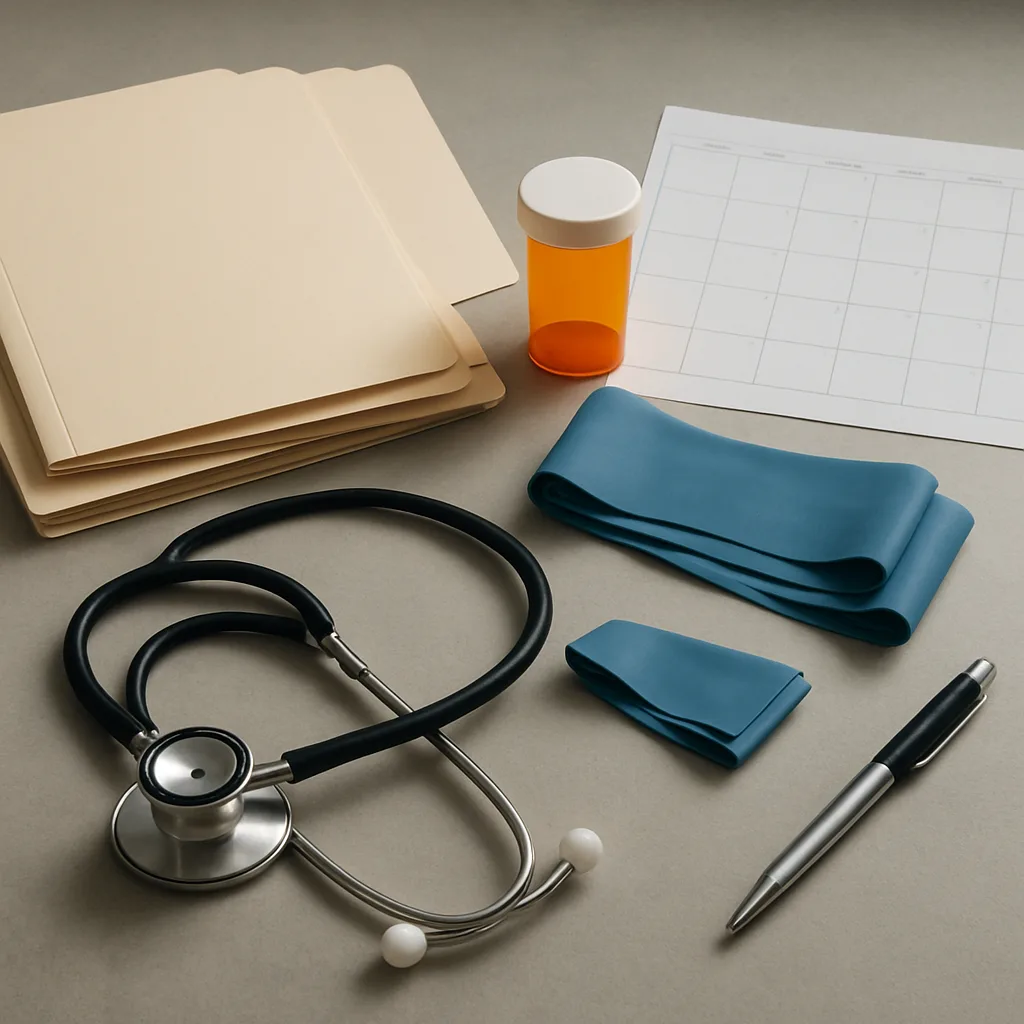 Organizing medical and functional records for a dog bite disability claim