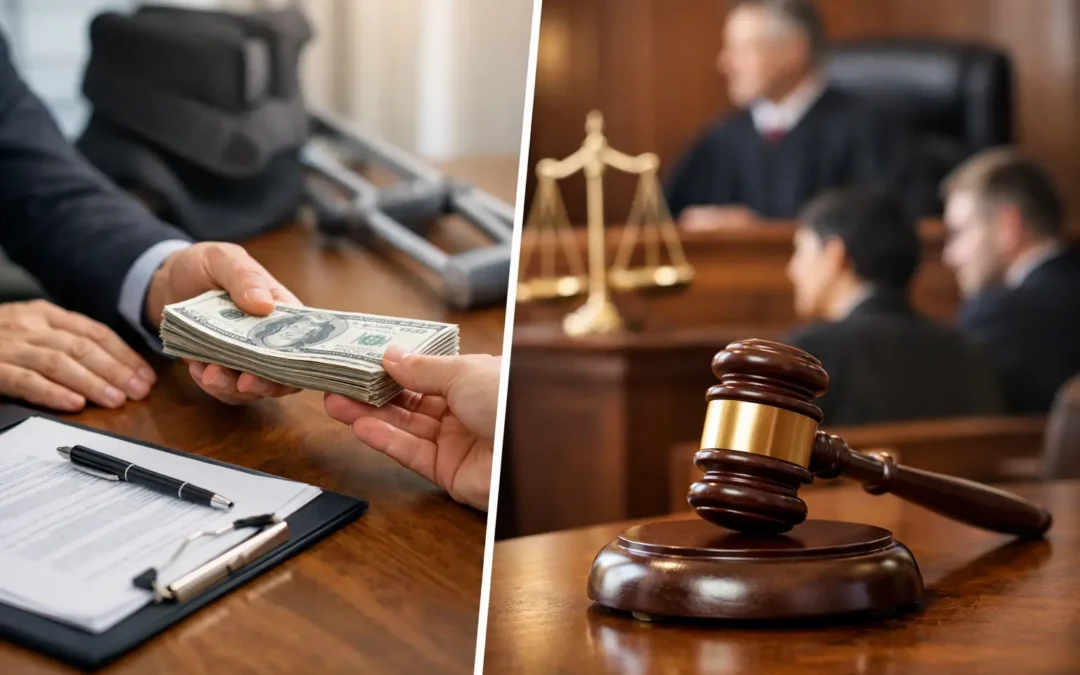 Personal Injury Settlement Versus Trial Decisions