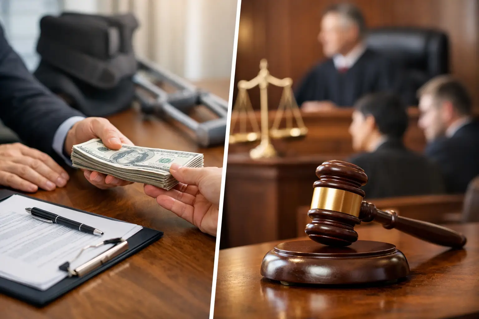 Personal Injury Settlement Versus Trial Decisions Personal Injury Settlement Versus Trial Decisions