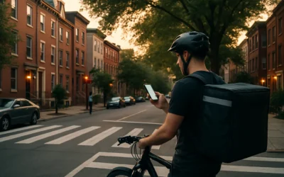 Philadelphia Gig Worker Pedestrian Workers’ Comp: Who Pays?
