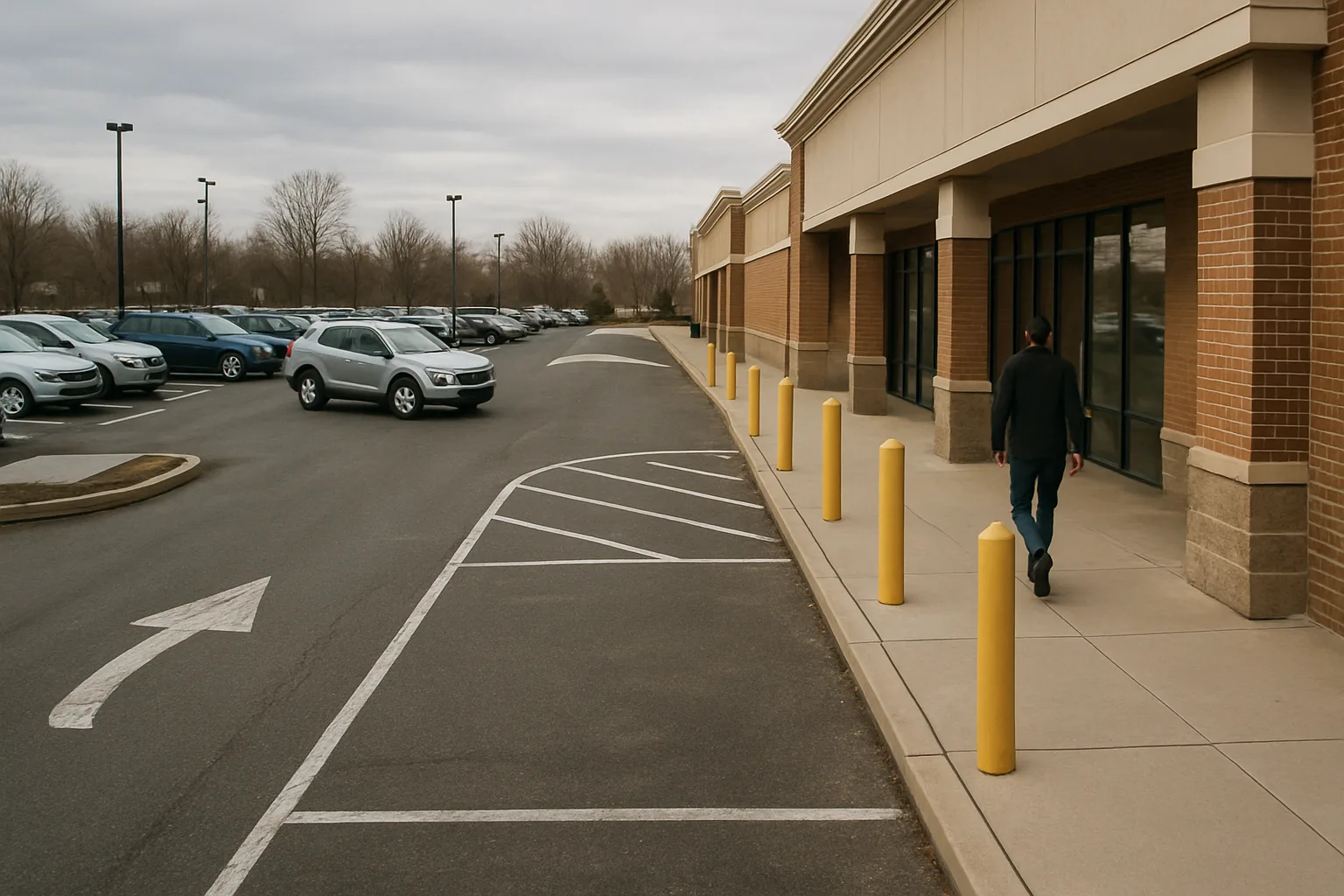 Philadelphia shopping center pedestrian accident lawyer examining retail traffic design Philadelphia shopping center pedestrian accident lawyer examining retail traffic design