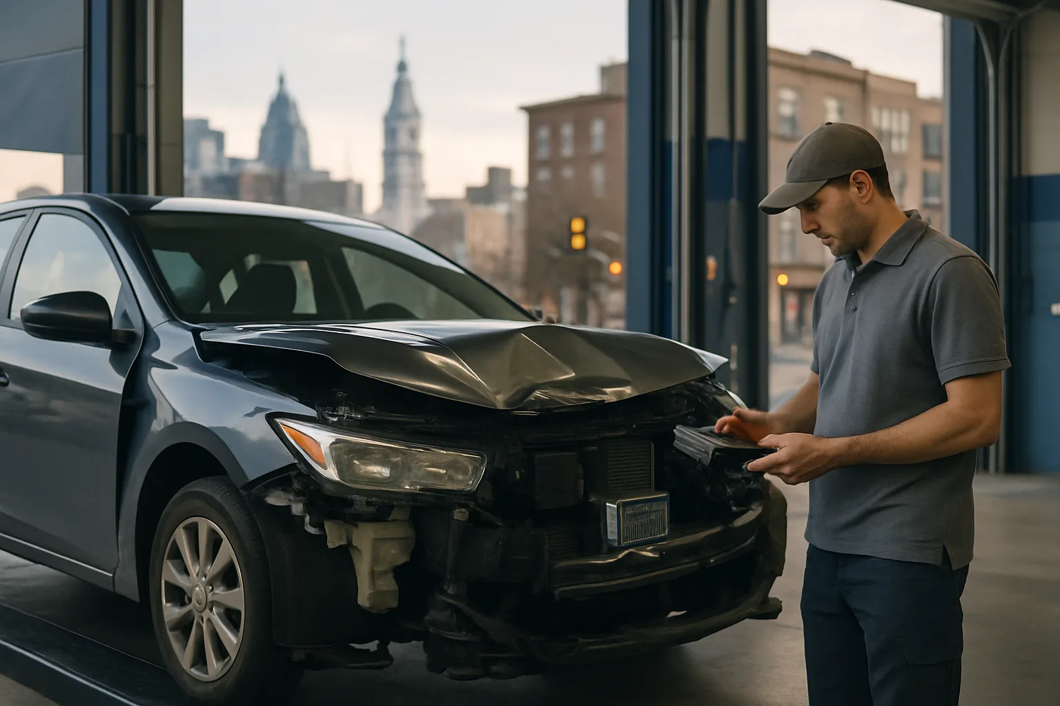 Philadelphia event data recorder accident claim vehicle inspection after a car collision Philadelphia event data recorder accident claim vehicle inspection after a car collision