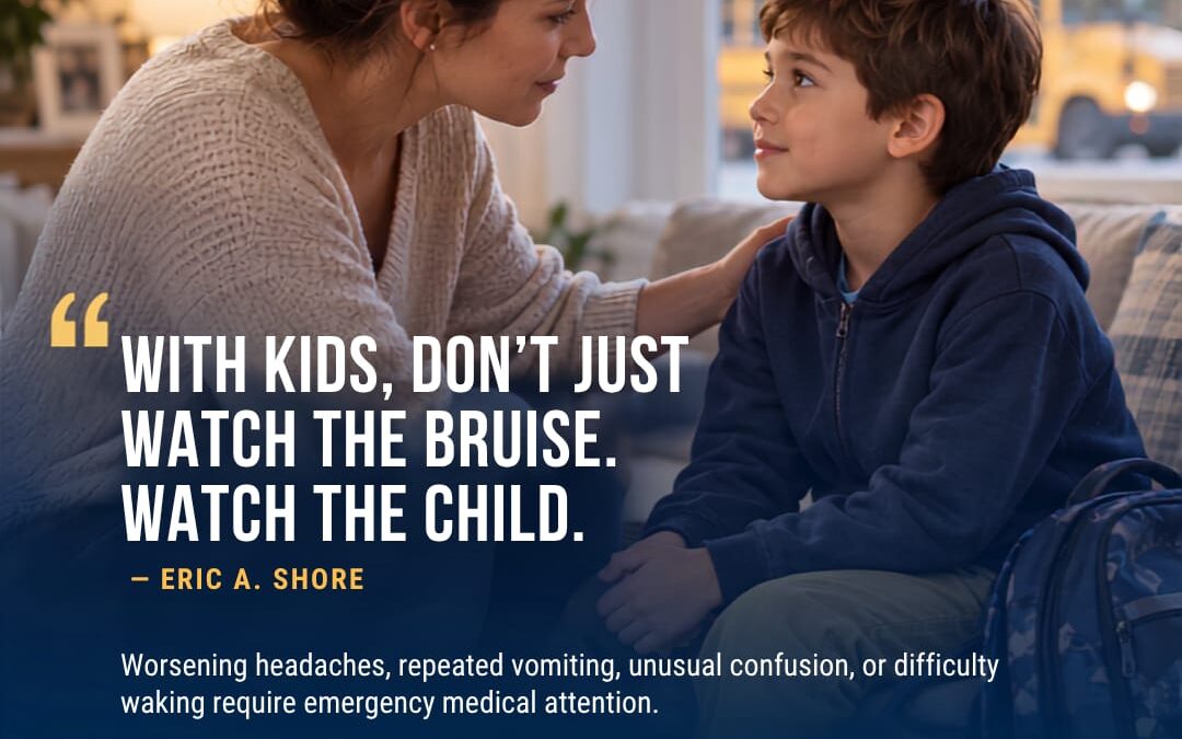 After the Washington Township School Bus Crash, What Symptoms Should Parents Watch for in Their Children?