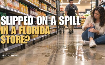 Slipped on a Spill in a Florida Store? What You Need to Prove