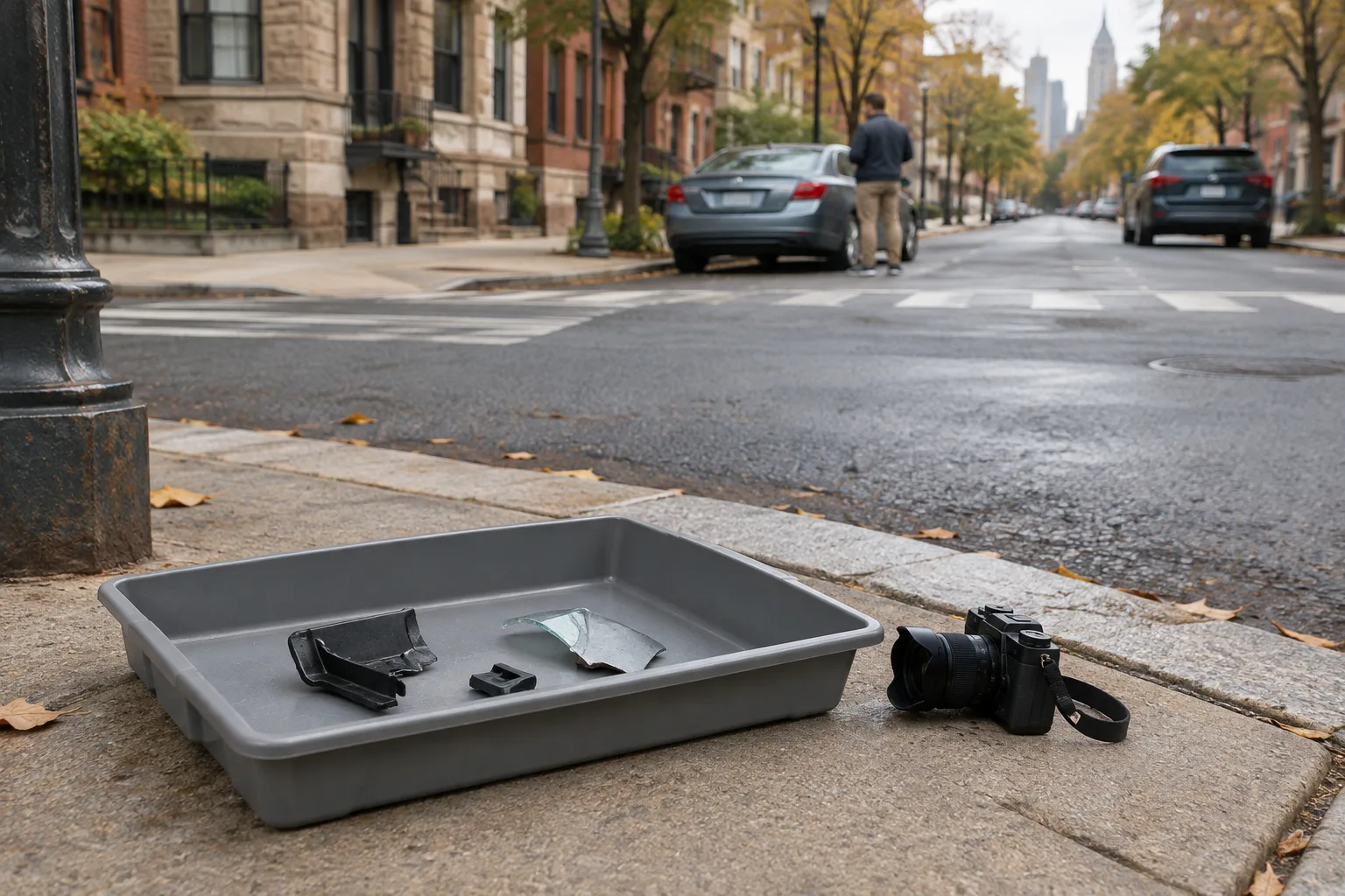 Evidence preservation concept for a destroyed evidence personal injury lawsuit in Pennsylvania, set in Philadelphia Evidence preservation concept for a destroyed evidence personal injury lawsuit in Pennsylvania, set in Philadelphia
