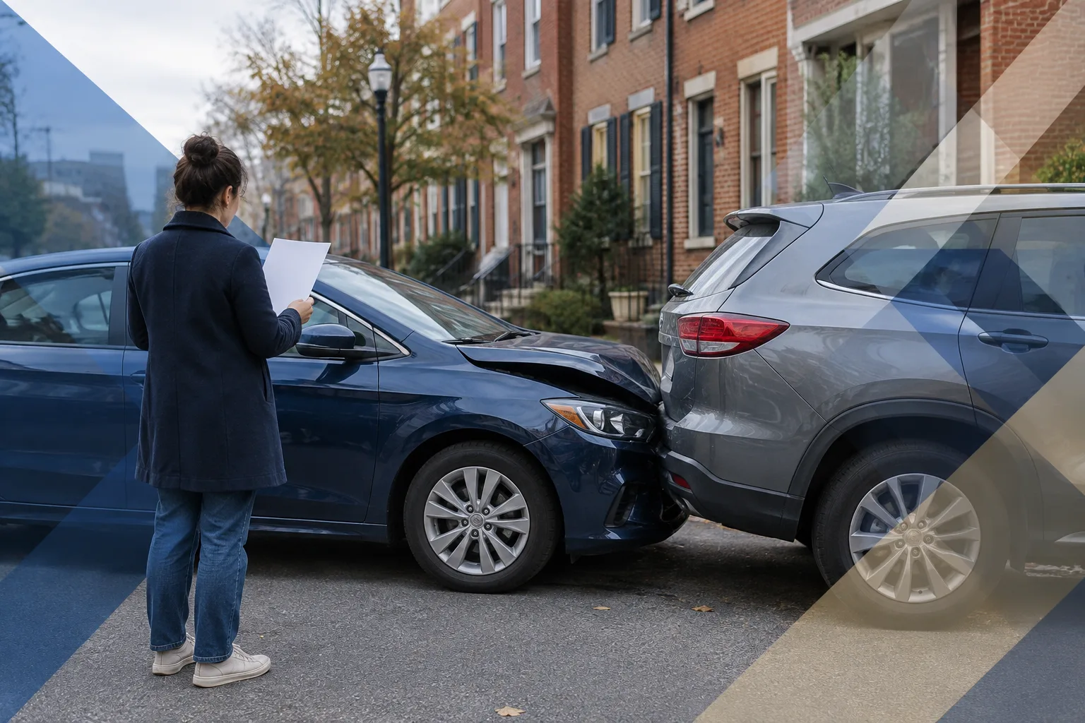 Pennsylvania UM/UIM stacking concept after a Philadelphia car crash