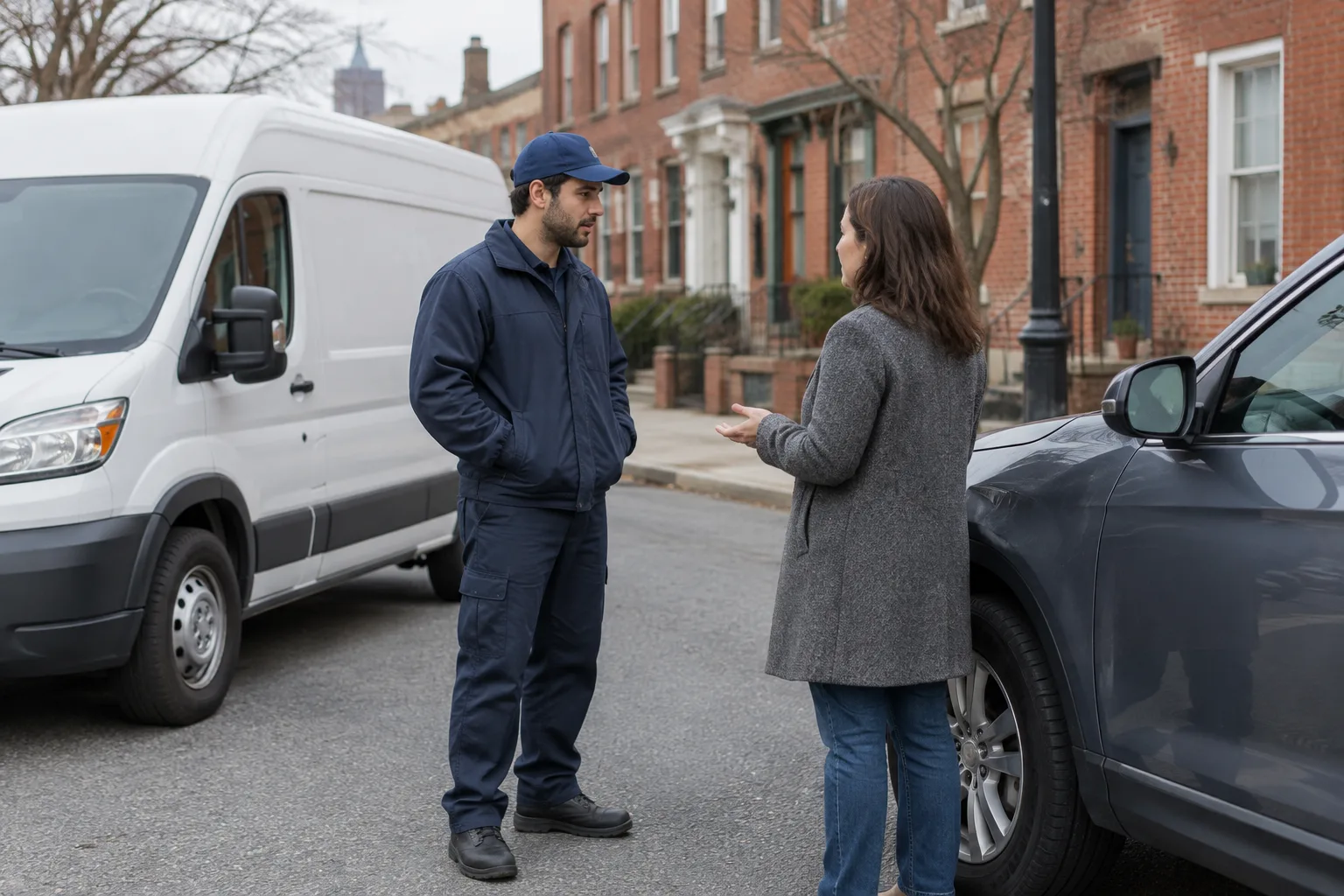 Philadelphia work accident scene illustrating a Pennsylvania workplace third-party injury claim Philadelphia work accident scene illustrating a Pennsylvania workplace third-party injury claim